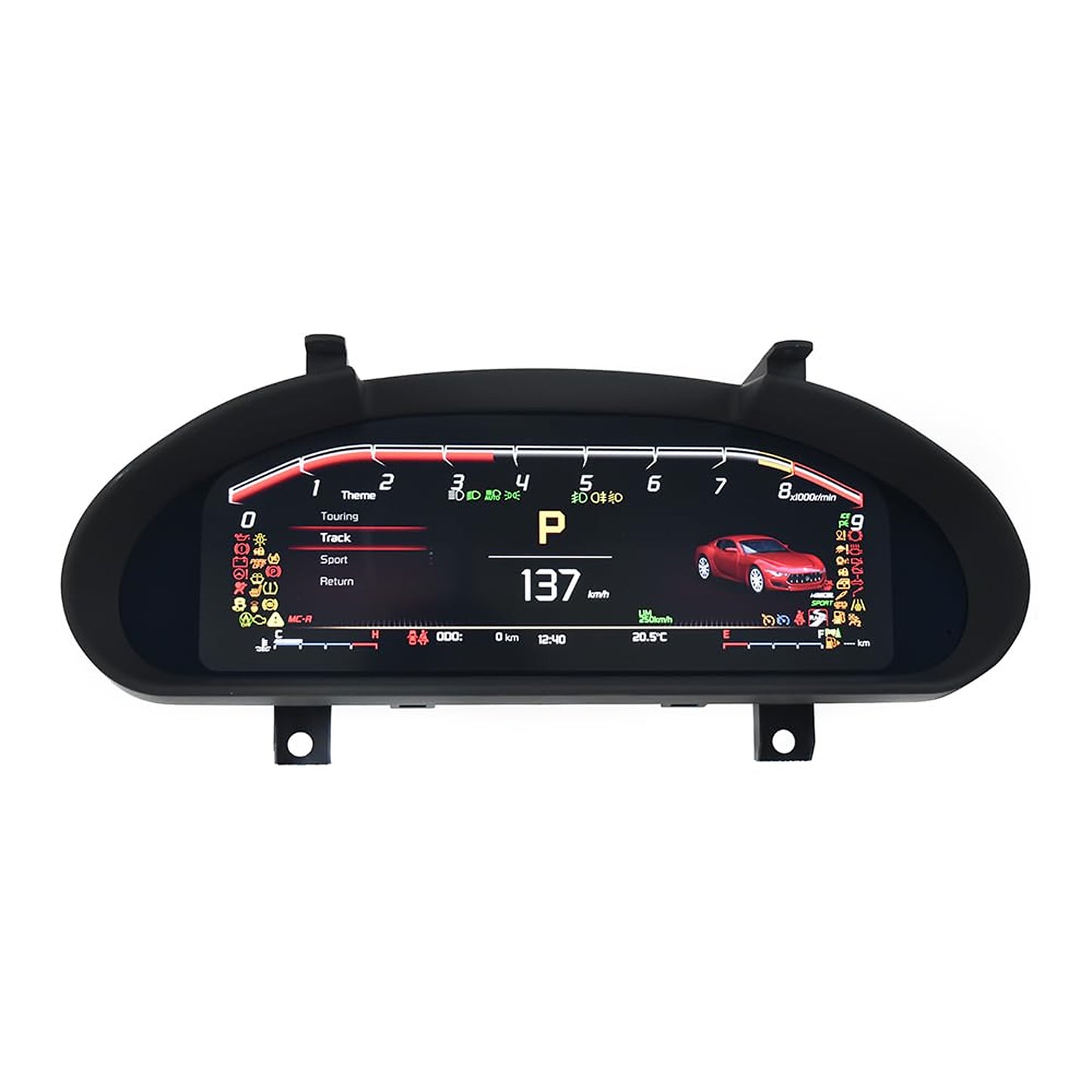 12.3" Digital Instrument Clusterfor Maserati GT/GC GranTurismo 2007-2017 Speedometer