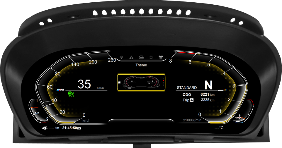 12inch Digital Dashboard Upgrade for BMW X5 E70 X6 E71 CCC CIC System 2006-2013