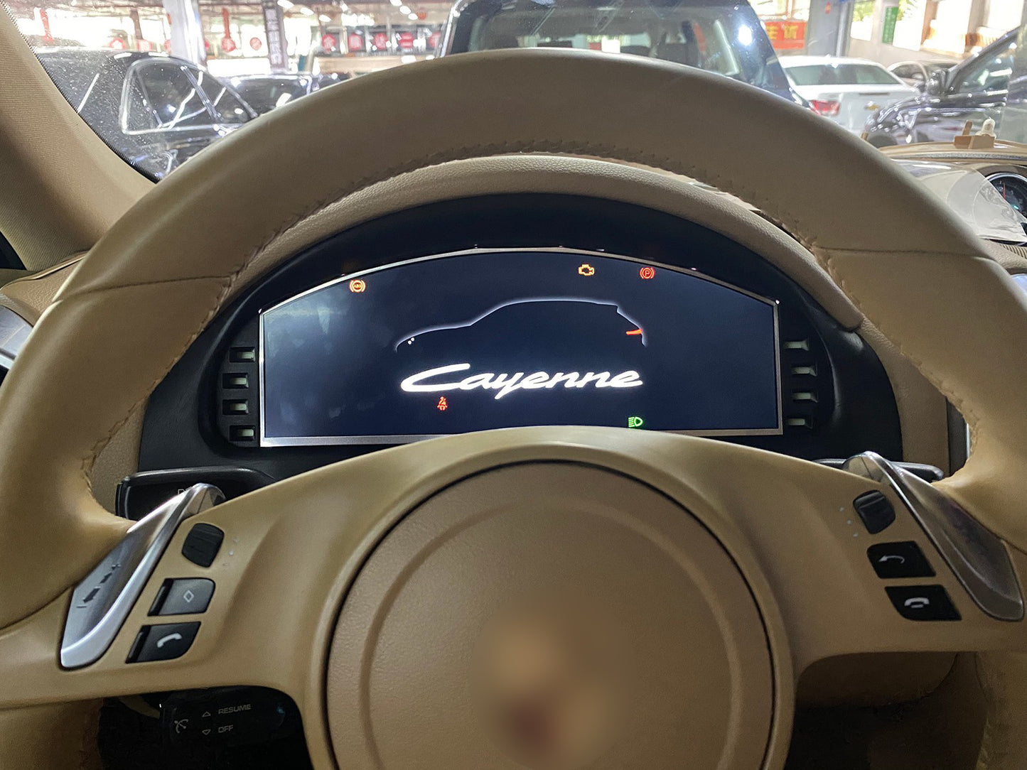 12.3 Inch Digital Instrument Cluster Upgrade for Porsche Cayenne 2010-2016