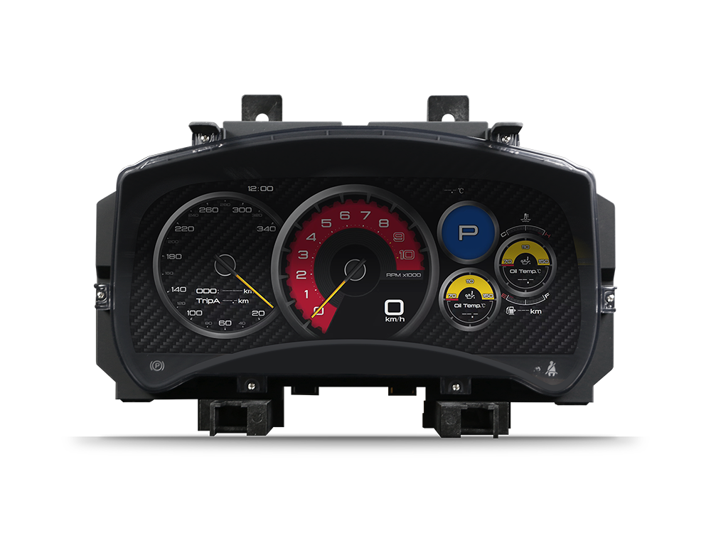 12.3'' Digital Dashboard for Nissan GT-R 2007-2024 | Premium Instrument Cluster Display