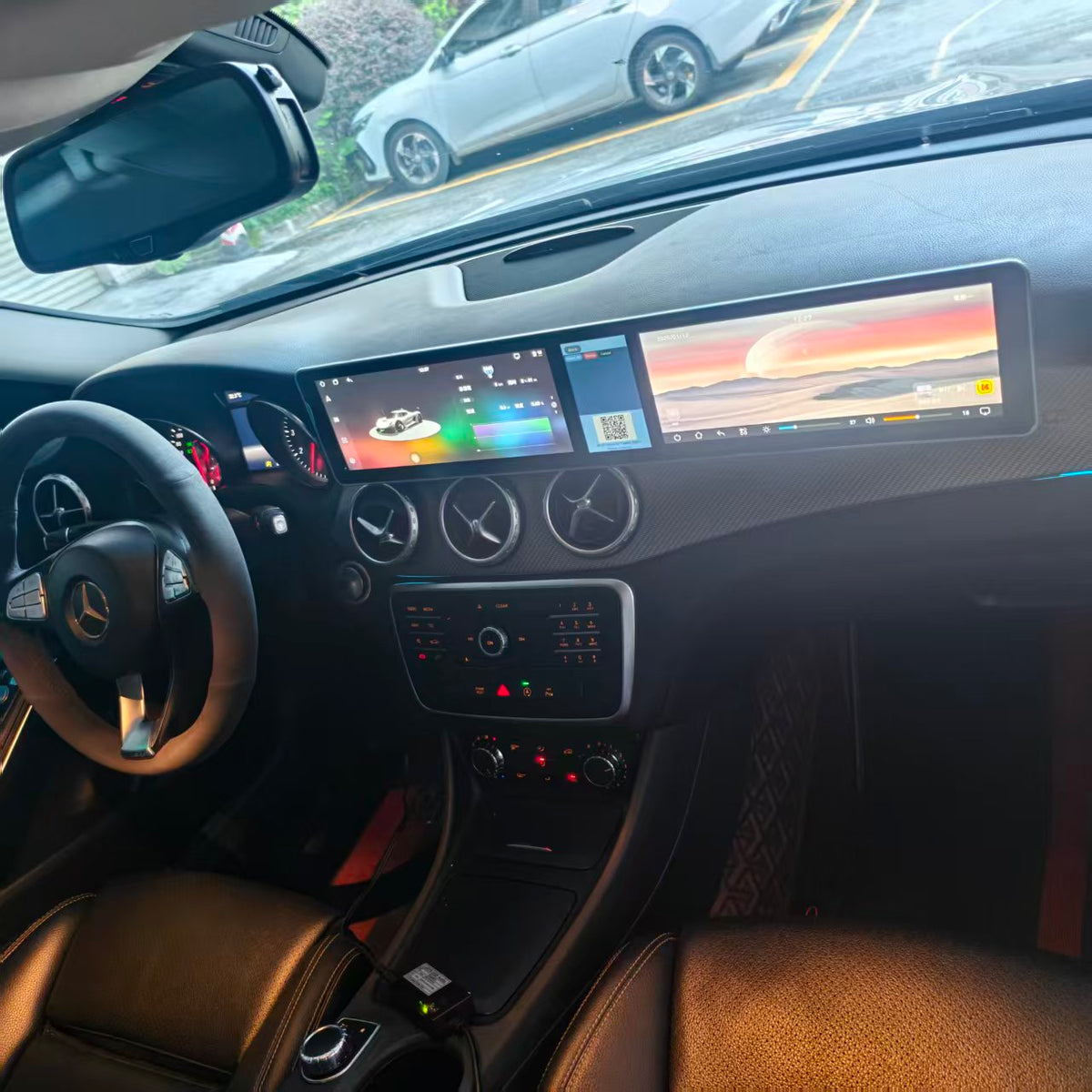 10.25-inch Android car DVD player and multimedia radio for Mercedes-Benz GLA (2015–2019) and A-Class (2013–2018)
