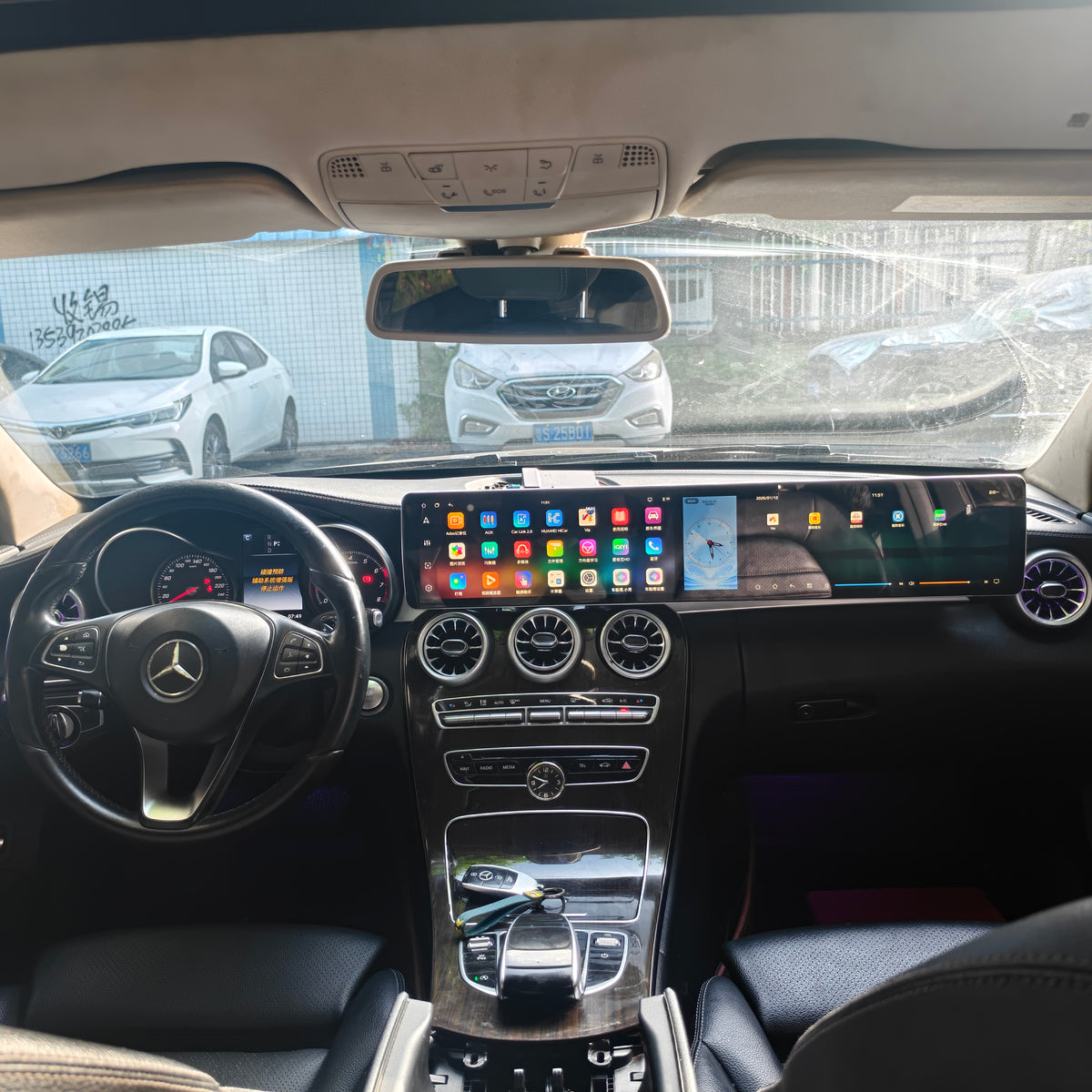 10.25-inch Android Car DVD Player and Multimedia Radio for Mercedes-Benz C-Class and GLC 2016 NTG 5.0