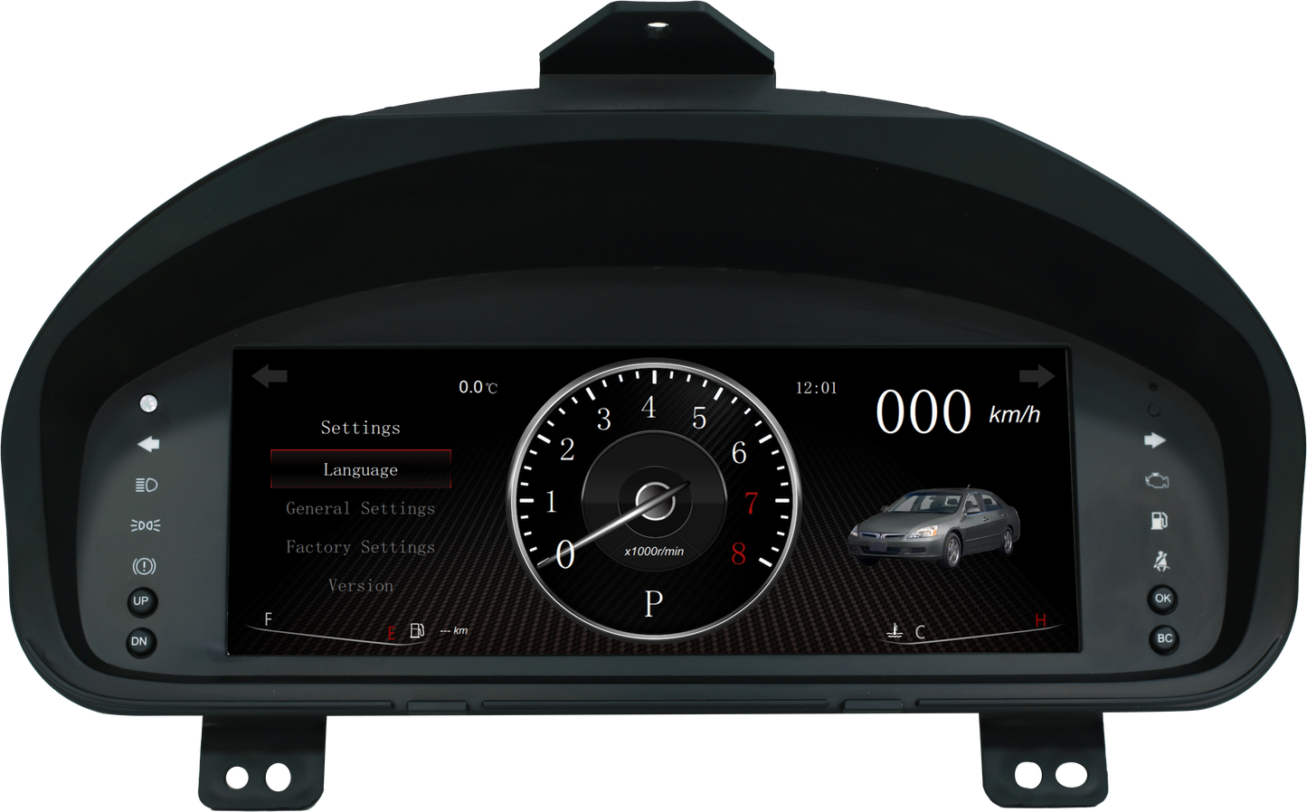 10.25" Digital Dashboard for Honda Accord 2003-2007 (6.5-7th Gen) - Android Instrument Cluster