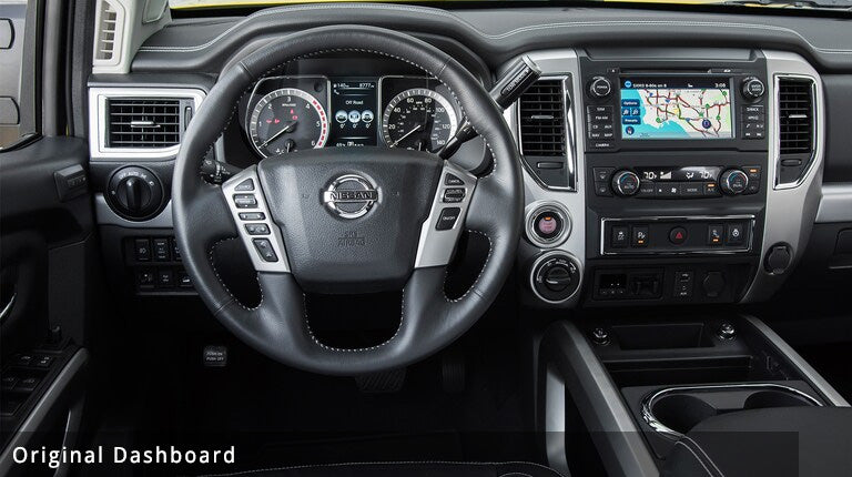 Android car radio player for NISSAN Titan 2016-2020 A61 with audio stereo GPS navigation system head unit 12.1″ ANDROID 9 HEXA-CORE