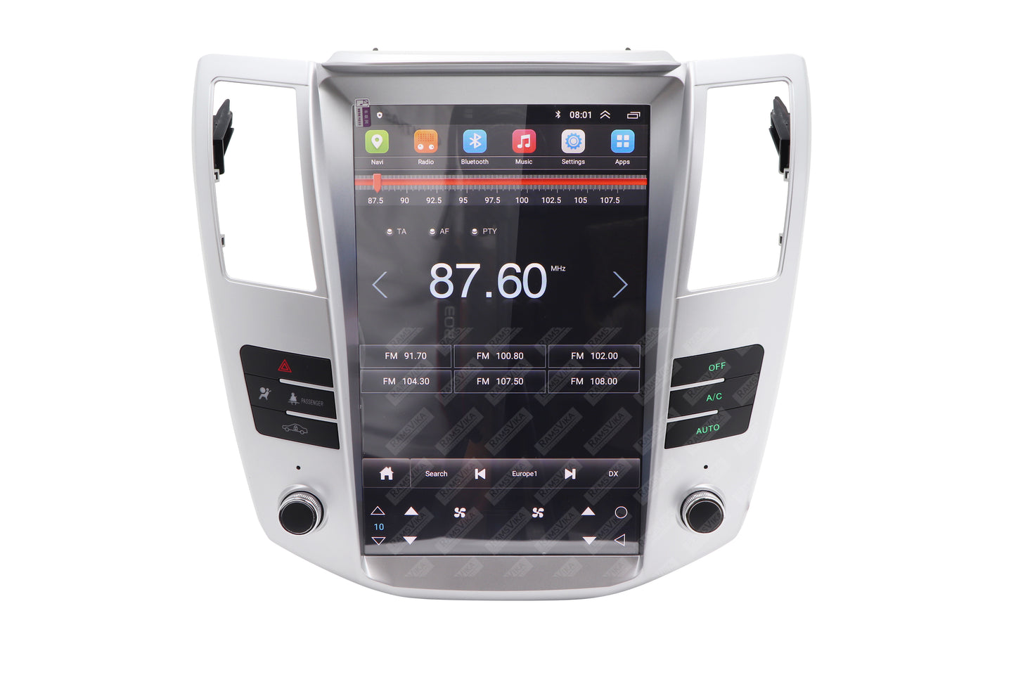 Android car radio player for Lexus RX300 RX330 RX400H 2004-2008 with audio stereo GPS navigation system head unit 12.8″ ANDROID 11 Octa Core