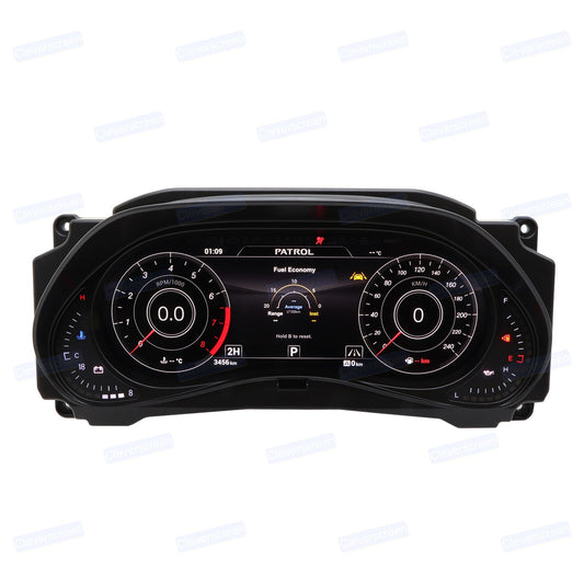 Car Digital Dashboard Speedometer Display for Nissan Patrol Y62 2008-2022 Mechanical Instrument Panel