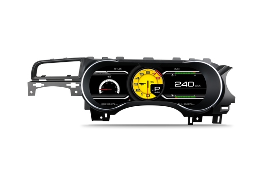 15.8" Digital Dashboard for Ford Mustang 2015-2024 | 1920x720 HD Display