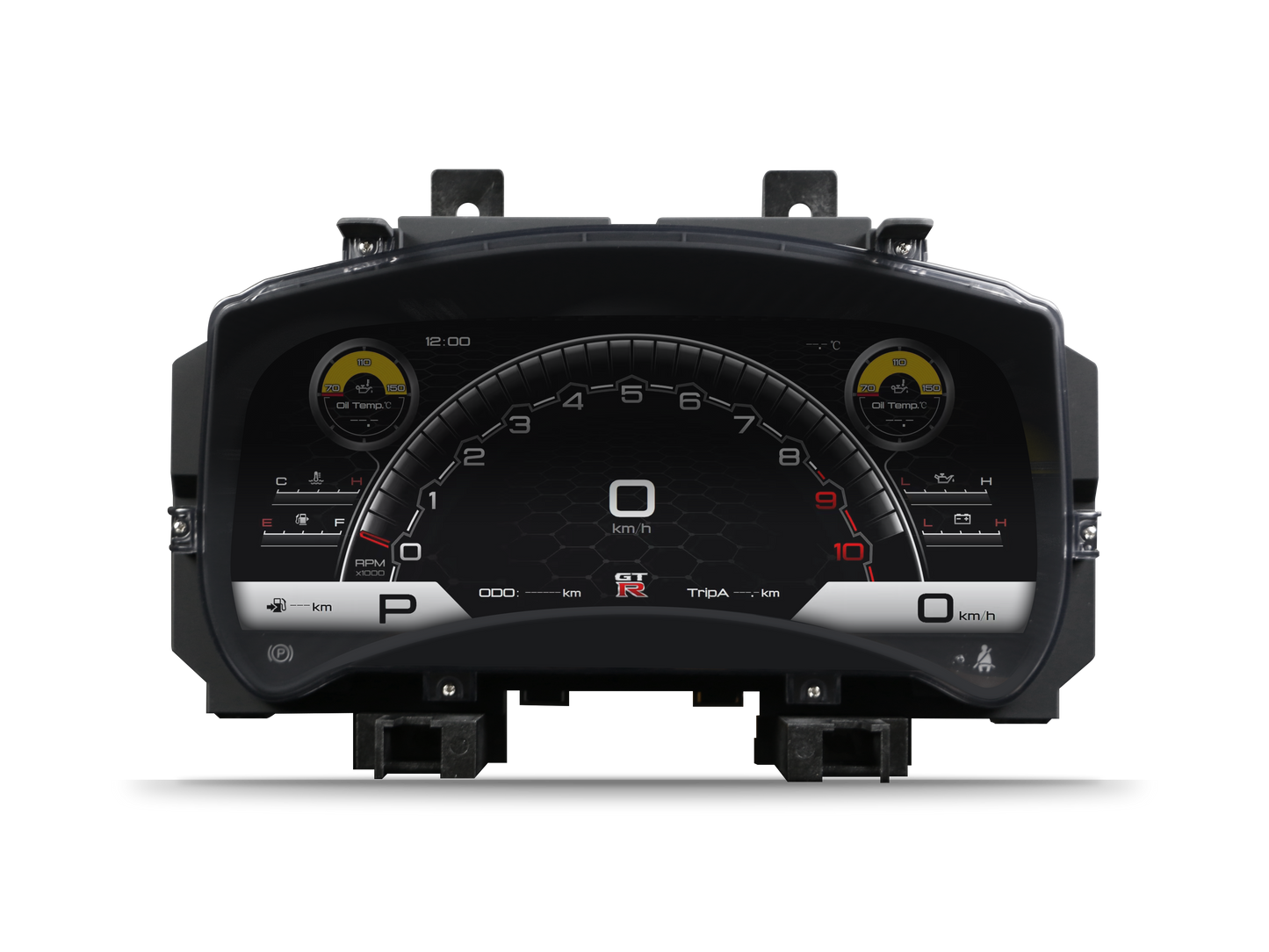 12.3'' Digital Dashboard for Nissan GT-R 2007-2024 | Premium Instrument Cluster Display