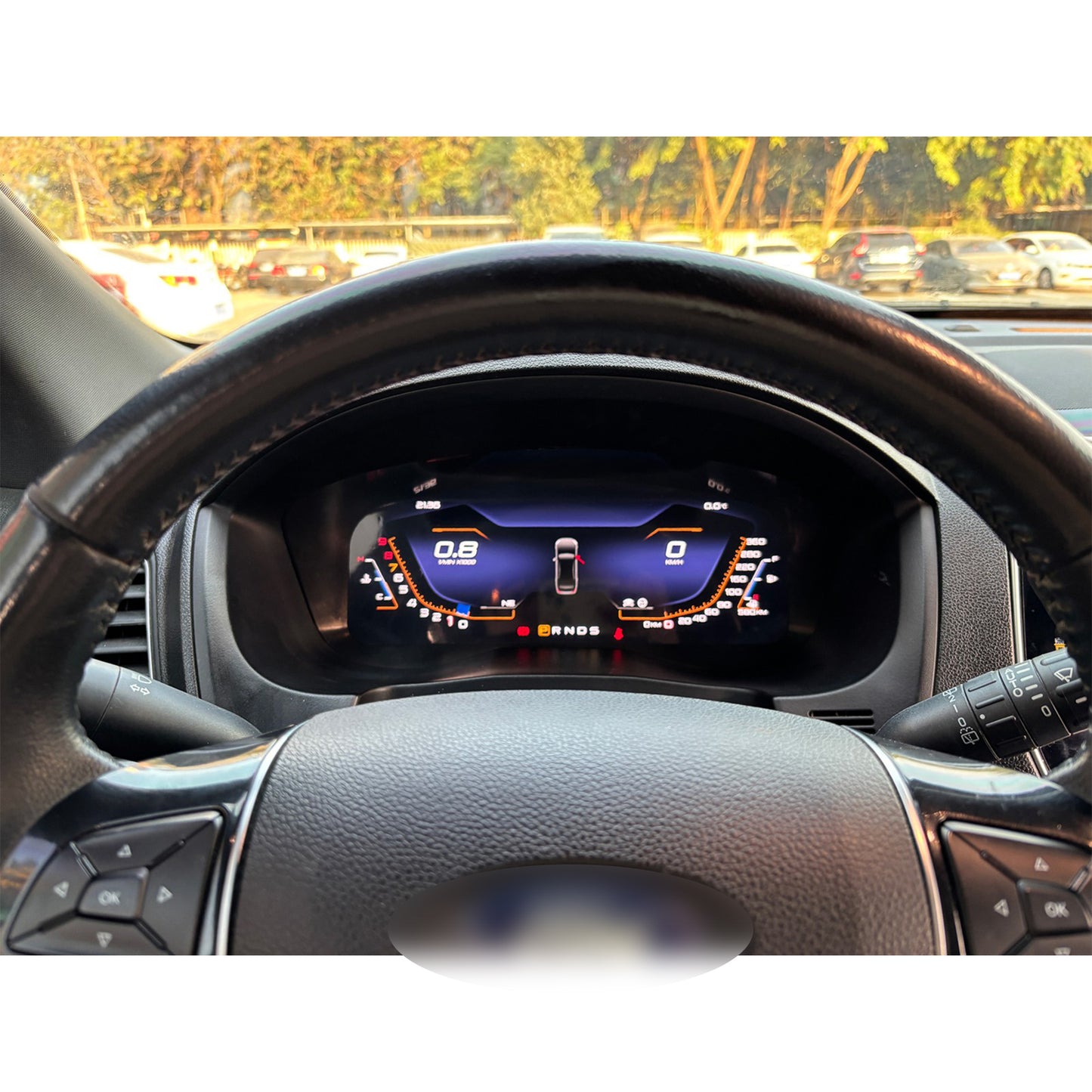 For 2017-2018 Ford Explorer 12.3" Car LCD Dashboard Auto Speedometer Upgrade Digital Cluster