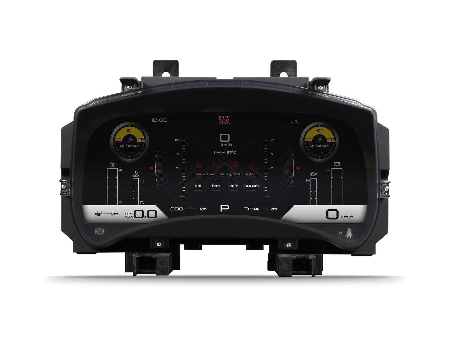 12.3'' Digital Dashboard for Nissan GT-R 2007-2024 | Premium Instrument Cluster Display