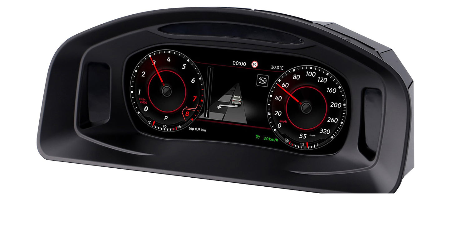10.25" Car digital dashboard speedometer for 2012-2019 Volkswagen Multivan T5 | HD Instrument Cluster