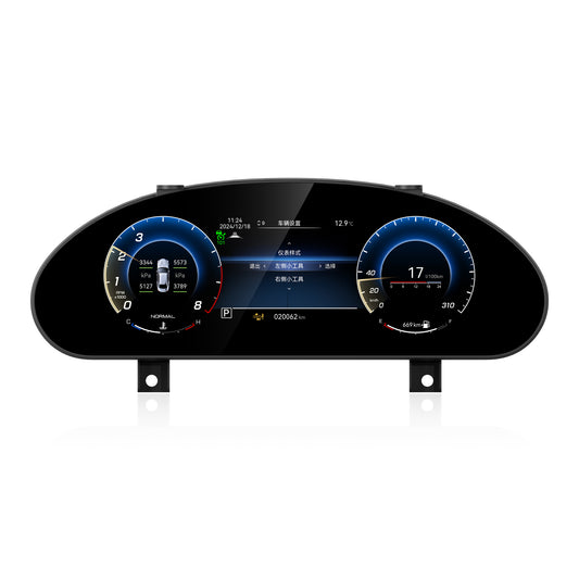 12.3" Digital Instrument Clusterfor 2007-2018 Maserati GT car dashboard