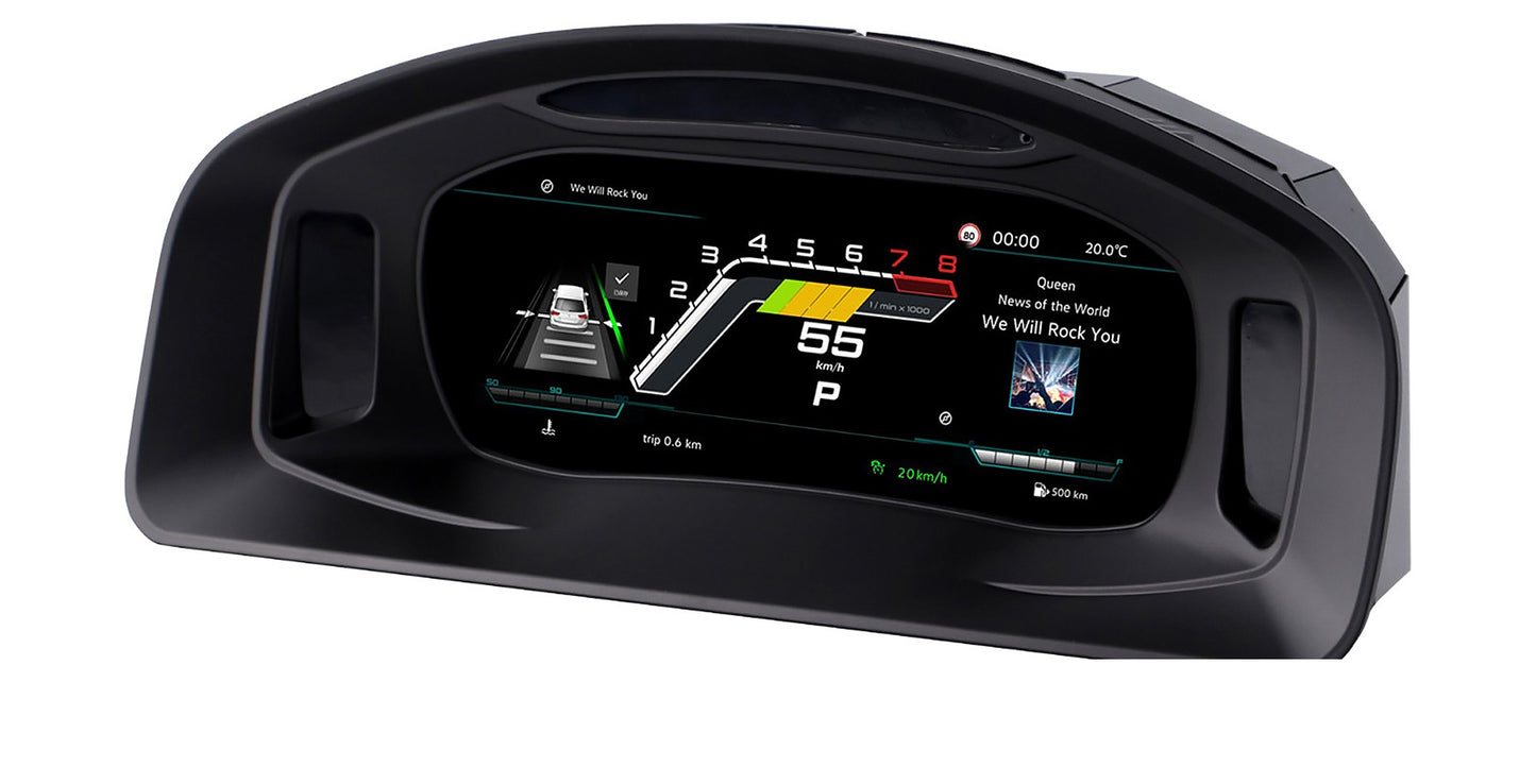 10.25" Car digital dashboard speedometer for 2012-2019 Volkswagen Multivan T5 | HD Instrument Cluster