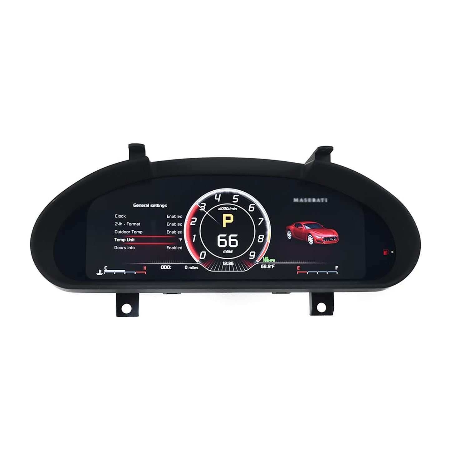 12.3" Digital Instrument Clusterfor Maserati GT/GC GranTurismo 2007-2017 Speedometer