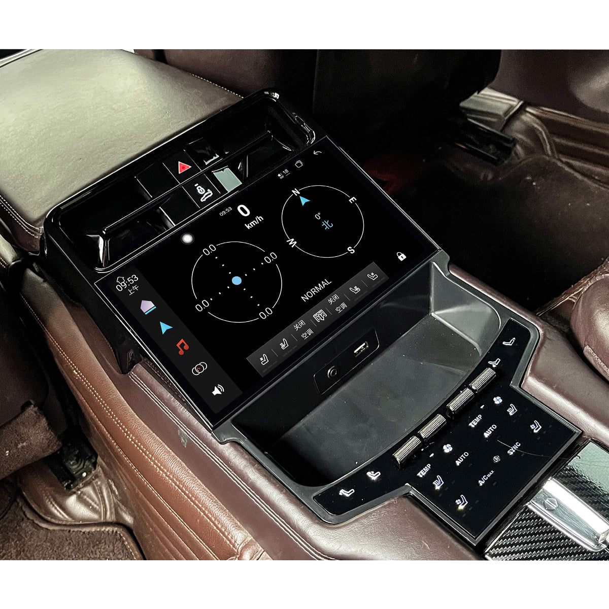 9" Climate Control Screen for Porsche Panamera  4+64G Rear AC Control Upgrade 2010-2016