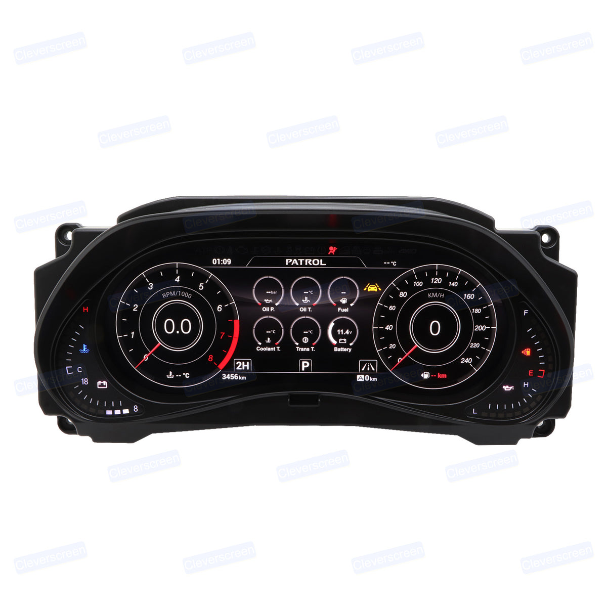 Car Digital Dashboard Speedometer Display for Nissan Patrol Y62 2008-2022 Mechanical Instrument Panel