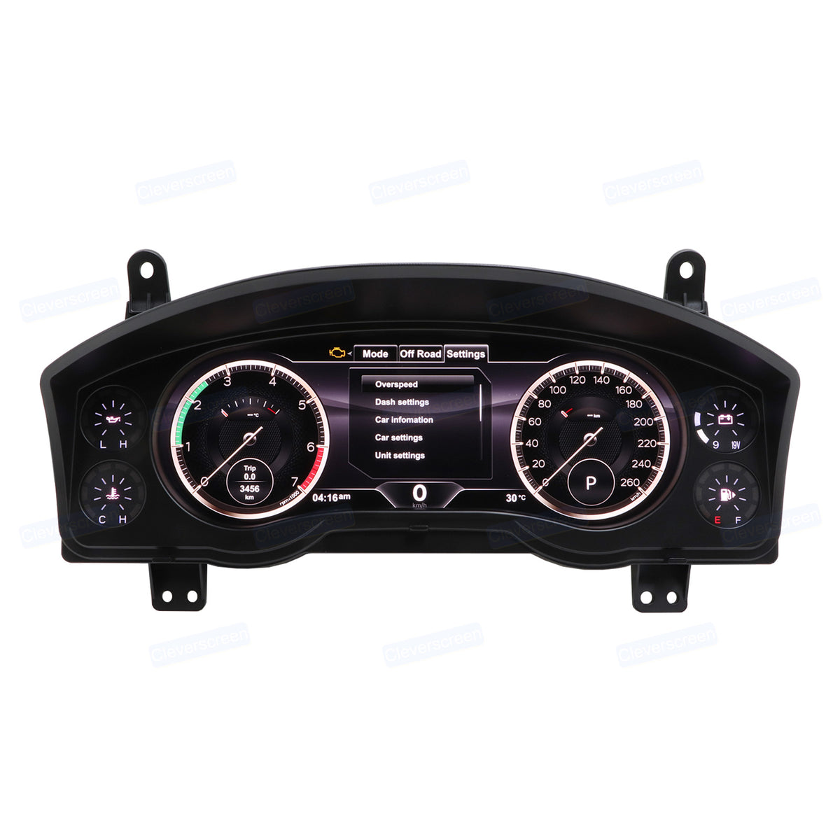 Cleverscreen New 12.3 Inch Digital Instrument Cluster for Land Cruiser LC200 2008-2020 Upgrade High Resolution IPS LCD
