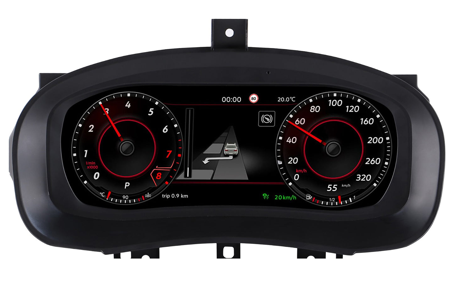 10.25" Car Digital Dashboard for 2008-2014 Volkswagen Skoda Fabia | HD Instrument Cluster with BT