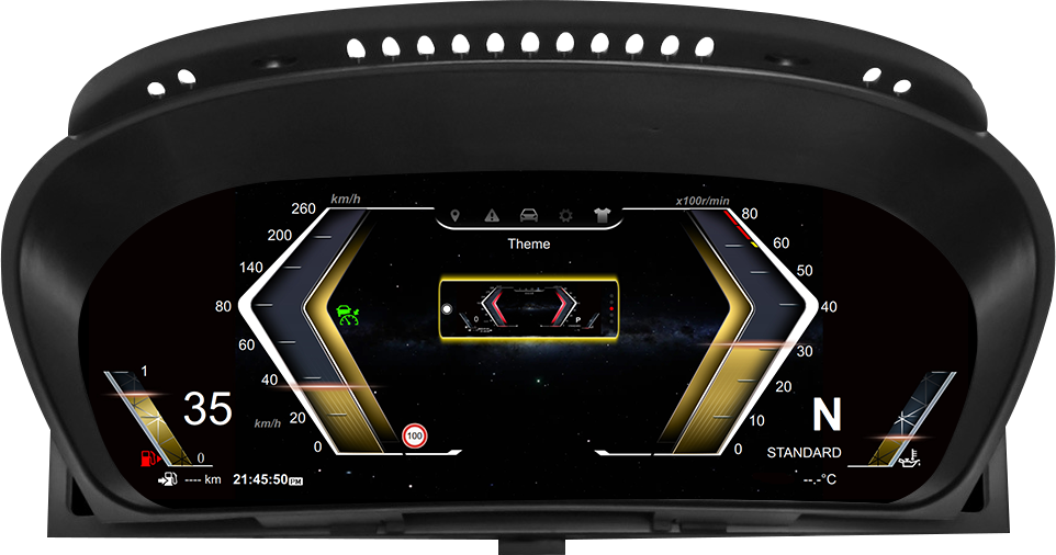 12inch Digital Dashboard Upgrade for BMW X5 E70 X6 E71 CCC CIC System 2006-2013