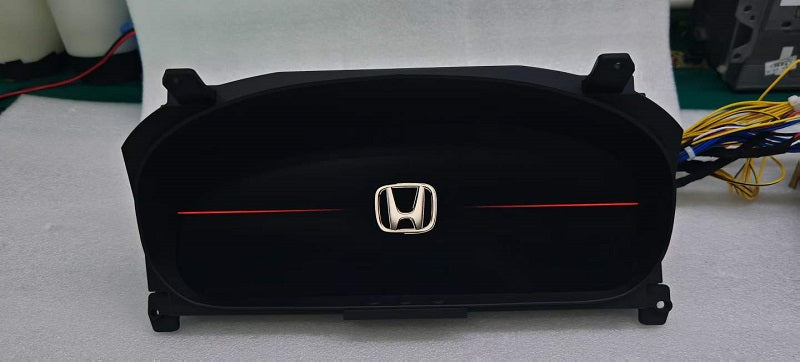 12.3 Inch IPS Digital Cluster for Honda Civic EK 1996-2000 CRV 1997-2001 Linux System Plug & Play Dashboard Speedometer