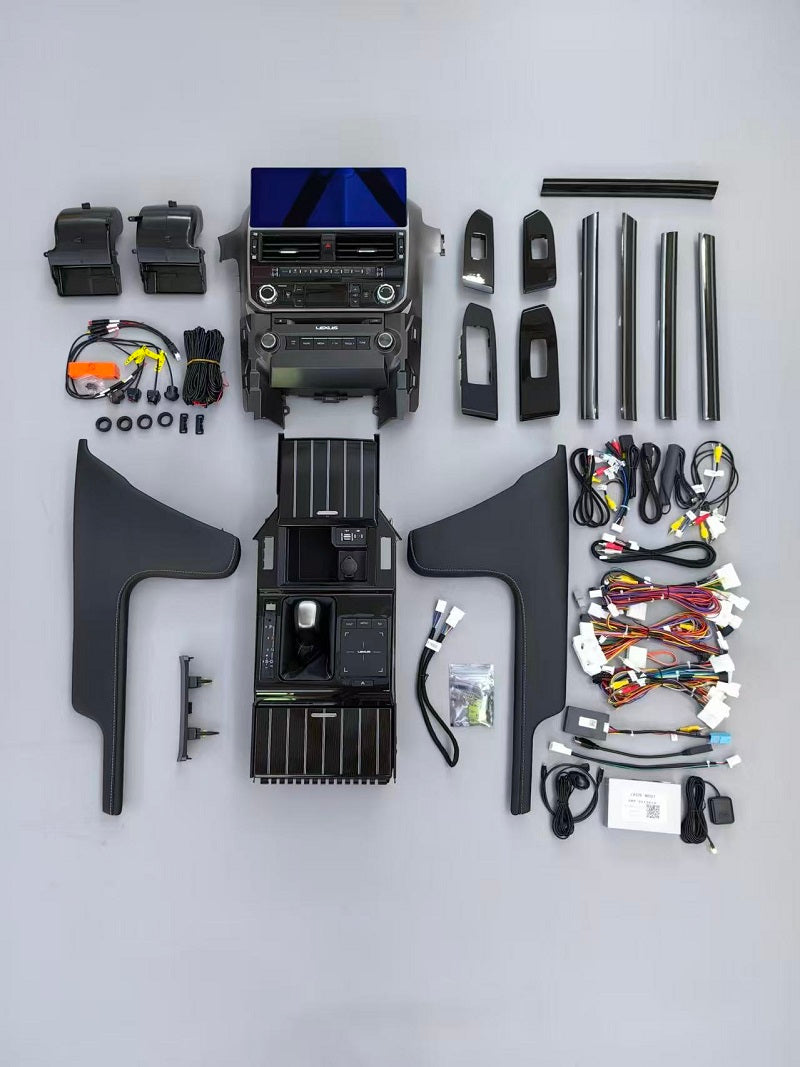 High Quality Auto Parts Interior Modification Kit Old to New for Lexus GX460 Upgrade Keep the Original Car CD