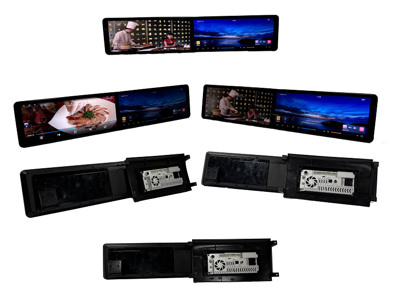 12.3 Inch Triple Screen GPS Car Radio Multimedia Player with Carplay for Land Rover Discovery 5 2017-2026 With Navigation