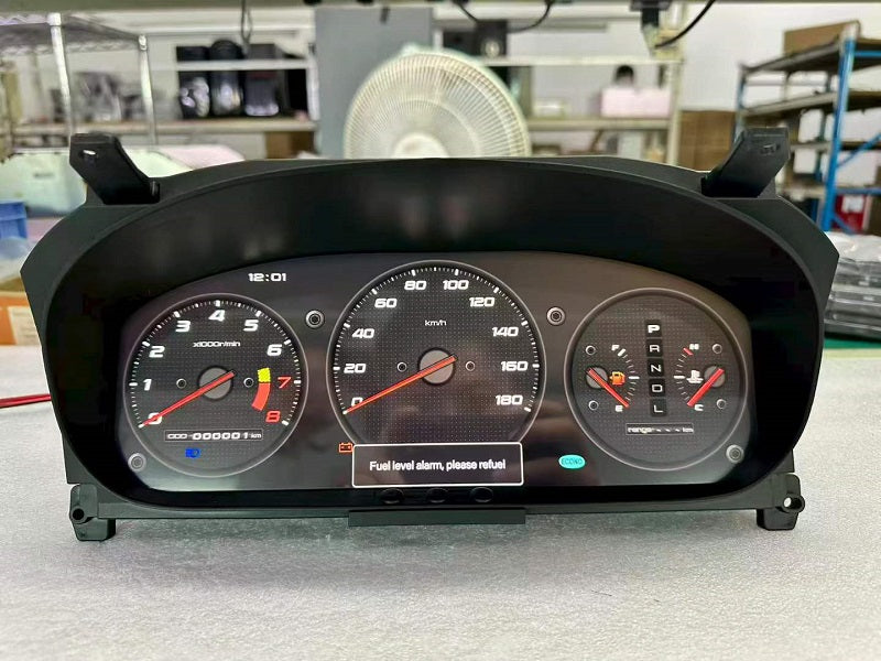 12.3 Inch IPS Digital Cluster for Honda Civic EK 1996-2000 CRV 1997-2001 Linux System Plug & Play Dashboard Speedometer