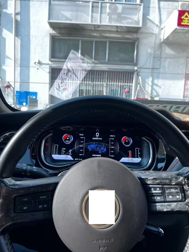 Car Digital Dashboard Speedometer Display for Ford Mustang Shelby GT500 2009-2013 LCD Instrument Panel