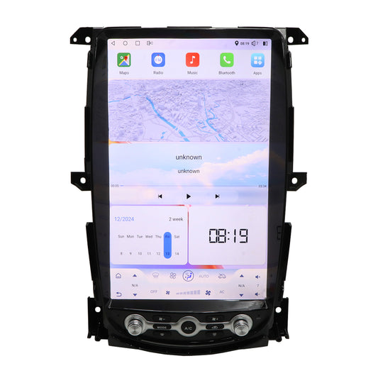 14.5" Tesla Style Carplay Screen for Nissan 370Z 2005-2019 | Android 12 Wireless CarPlay Stereo