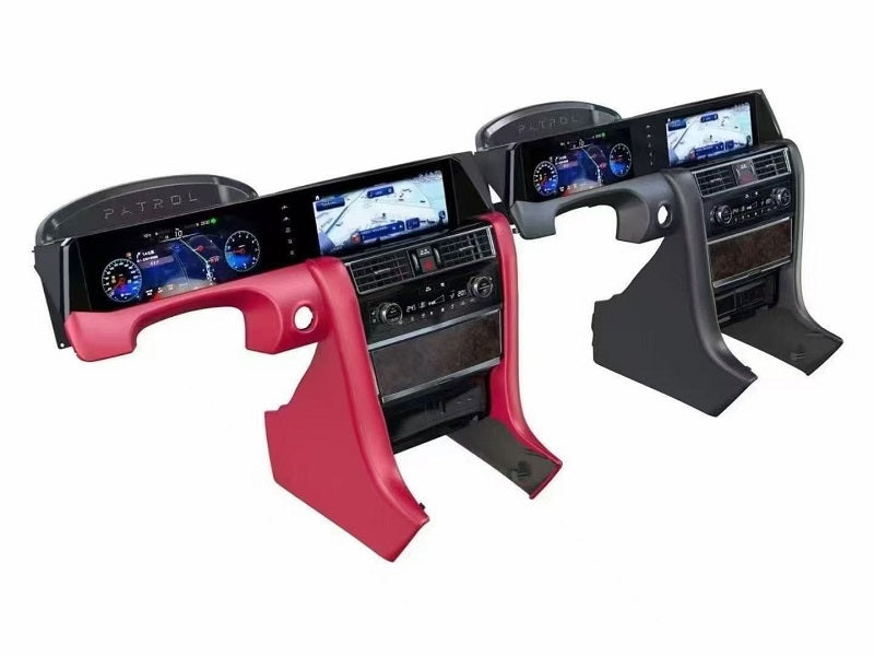 24.6 Inch High Quality Car Multimedia Player DVD Player Interior Modification Kit Old to New for Nissan Patrol Armada 2010-2021