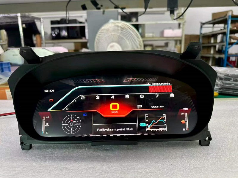 12.3 Inch IPS Digital Cluster for Honda Civic EK 1996-2000 CRV 1997-2001 Linux System Plug & Play Dashboard Speedometer