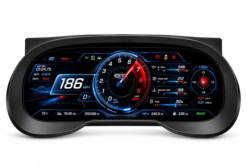 New 12.3 Inch Car Digital Dashboard Smart Display Speedometer for Toyota Rav4 2019-2021 LCD Instrument Panel