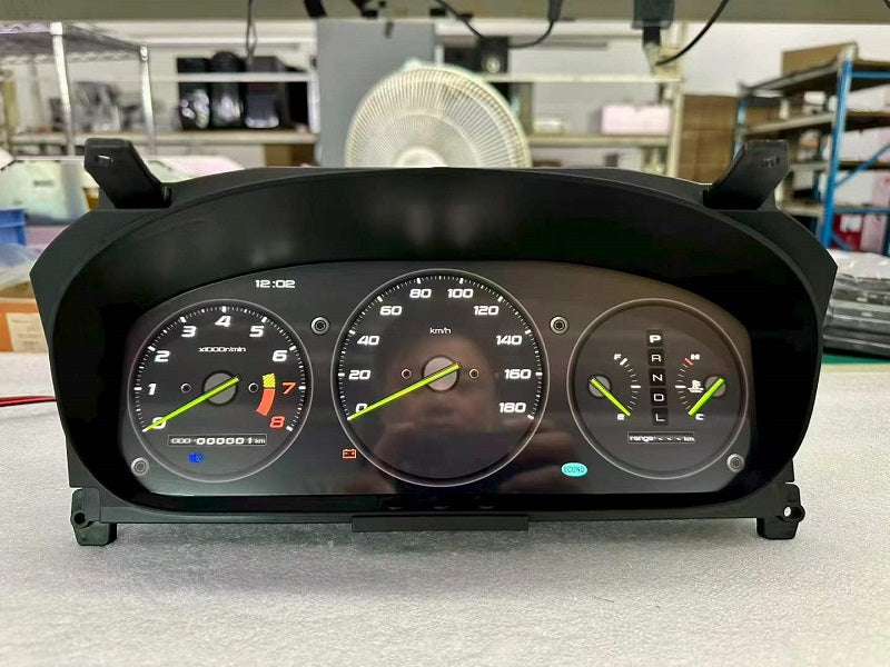 12.3 Inch IPS Digital Cluster for Honda Civic EK 1996-2000 CRV 1997-2001 Linux System Plug & Play Dashboard Speedometer