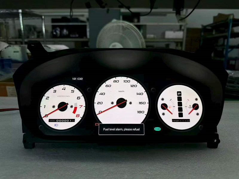 12.3 Inch IPS Digital Cluster for Honda Civic EK 1996-2000 CRV 1997-2001 Linux System Plug & Play Dashboard Speedometer