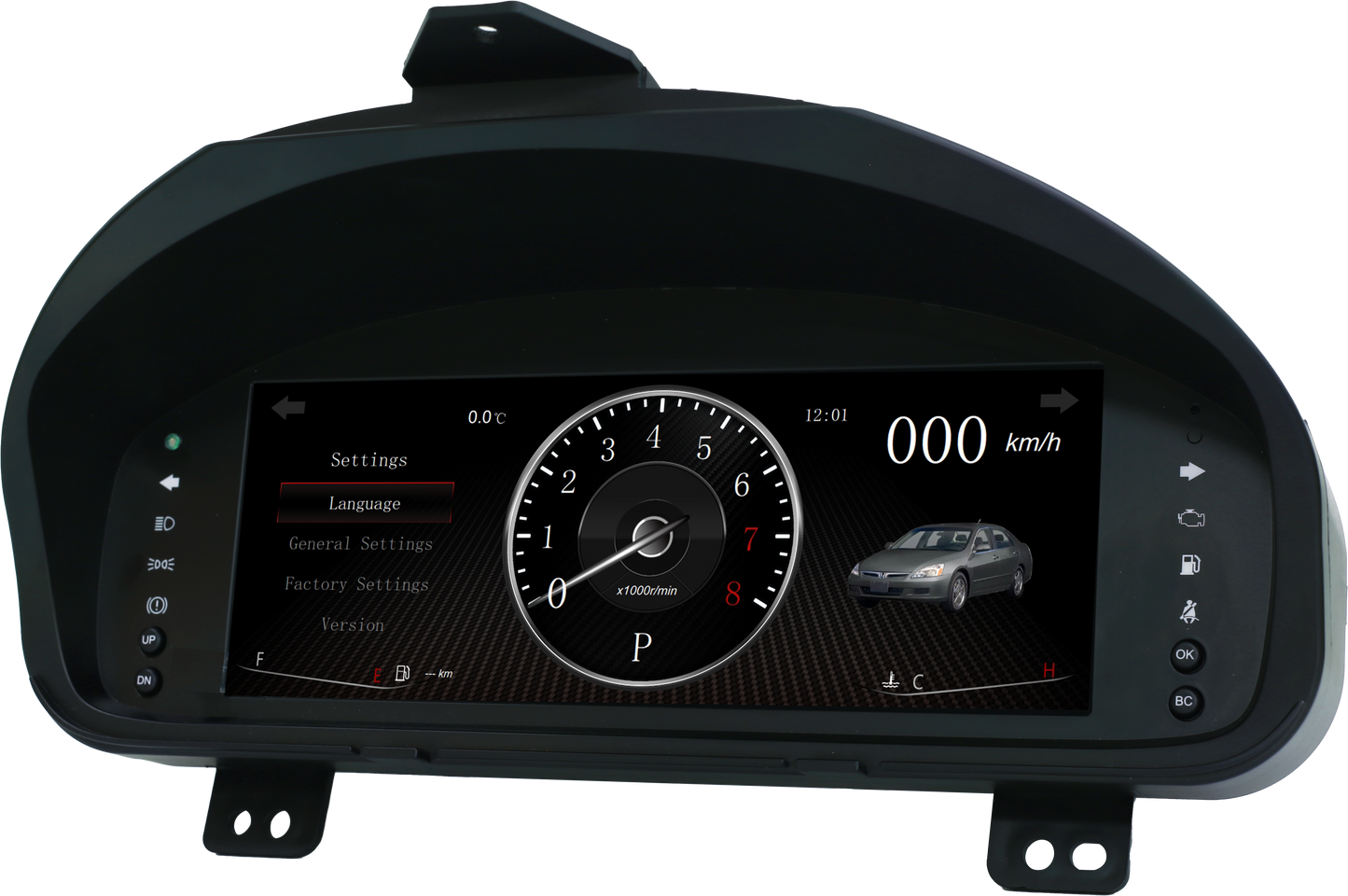 10.25" Digital Dashboard for Honda Accord 2003-2007 (6.5-7th Gen) - Android Instrument Cluster