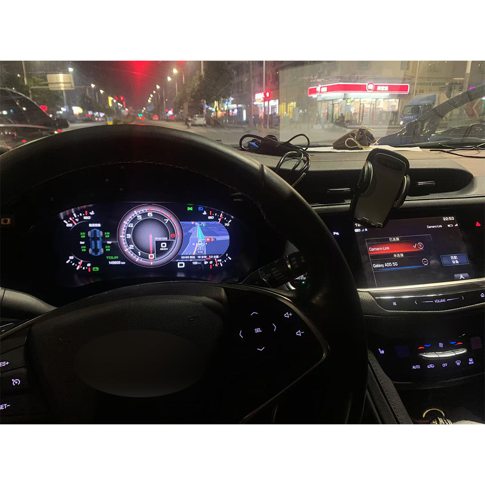 Genuine Style Car Digital Dashboard for Cadillac XT5 2016-2019 - Analog & Digital Display