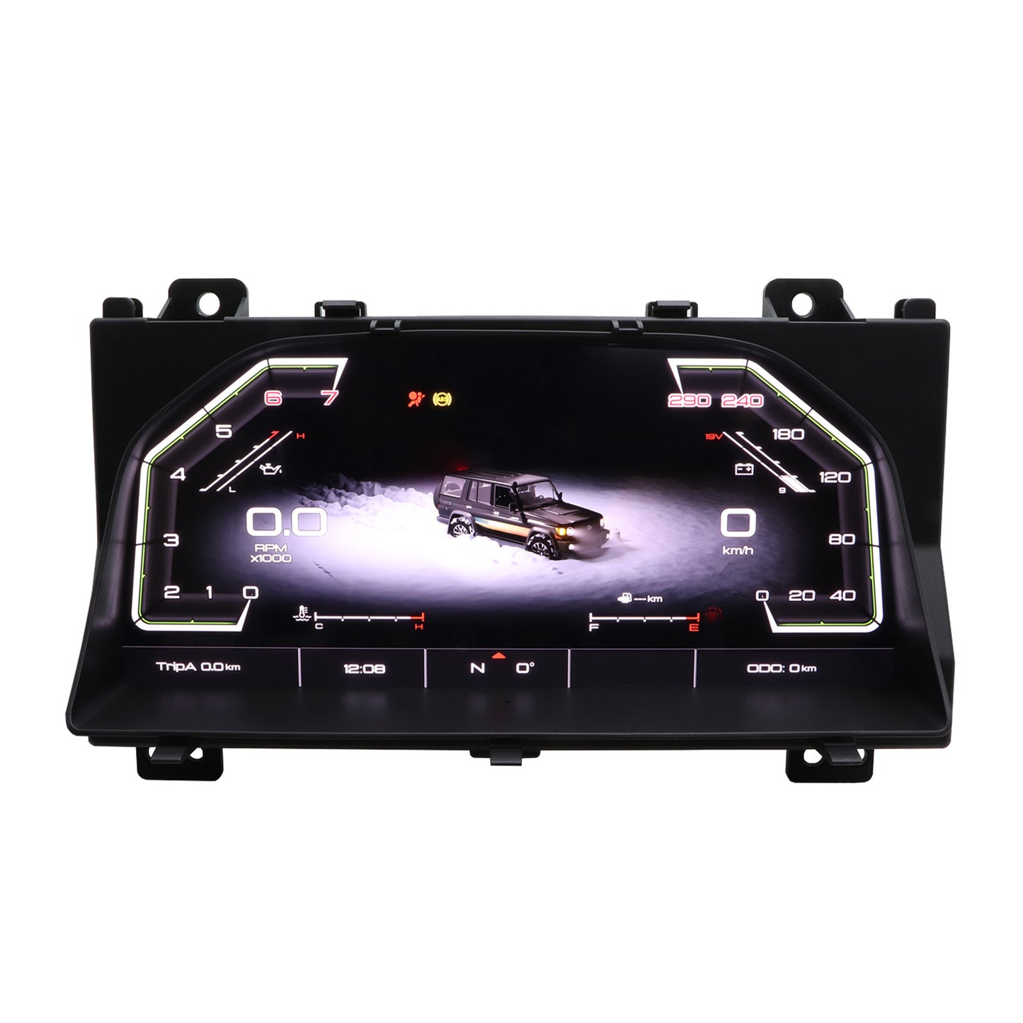 Full Digital Dashboard for Toyota Land Cruiser LC71 LC76 LC78 LC79 | 12.3" LCD Instrument Cluster with Tire Pressure & Terrain Modes