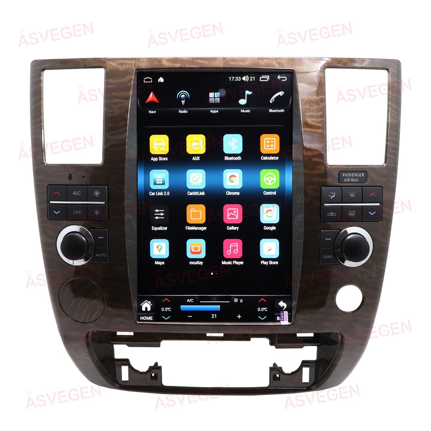 12.1" Android 13 CarPlay Touch Screen Stereo for Infiniti QX56 2008-2012 | Tesla Style Screen
