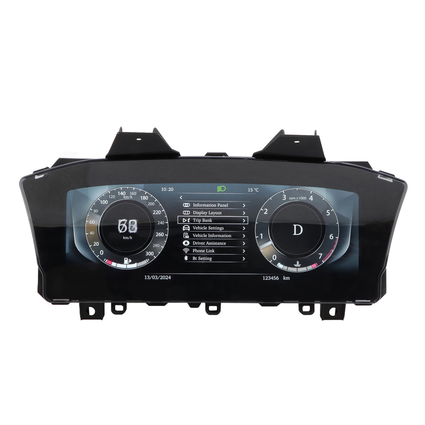 12.3" Digital Car Dashboard for Land Rover Range Rover Sport 2014-2017 | CarPlay LCD Instrument Cluster with TPMS