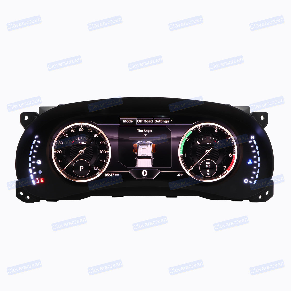 12.3'' Digital LCD Instrument Dash Screen Cluster for Jeep Wrangler JK 2010-2017 LCD Dashboard Instrument Display