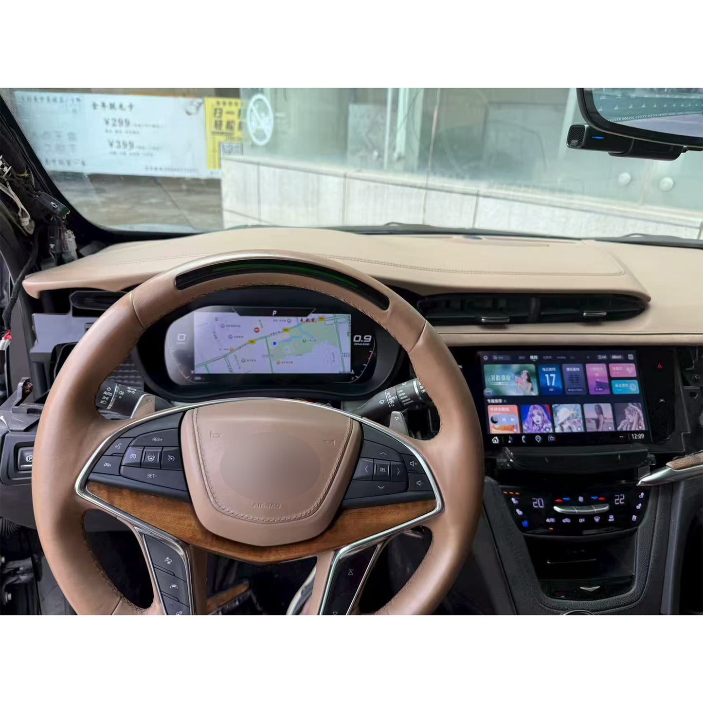 12.3 Digital dashboard cluster for 2019-2024 Cadillac XT6 2020-2024 XT5