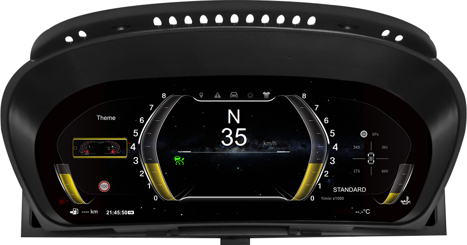 12inch Digital Dashboard Upgrade for BMW X5 E70 X6 E71 CCC CIC System 2006-2013