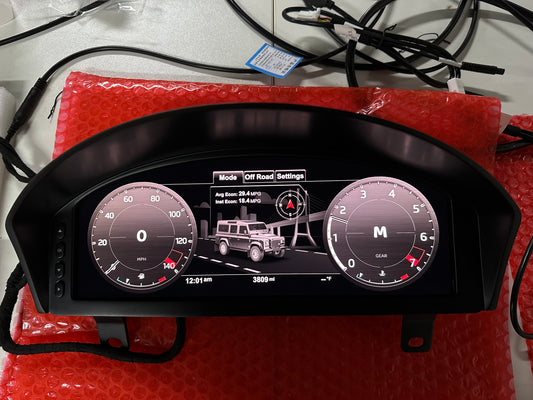 Car Auto Speedometer for Land Rover Defender 2007-2016 LCD Digital Cluster Car Upgrade Dashboard Instrument
