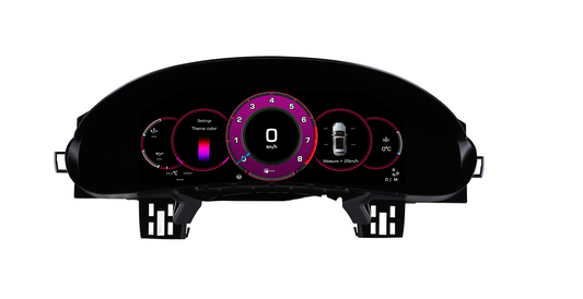 digital dashboard for car
