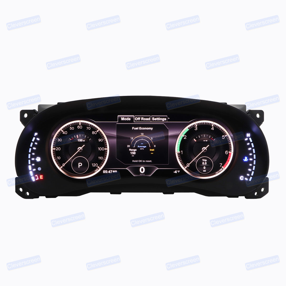 12.3'' Digital LCD Instrument Dash Screen Cluster for Jeep Wrangler JK 2010-2017 LCD Dashboard Instrument Display
