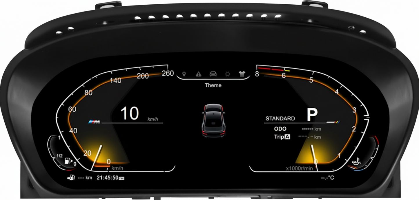 12.3" Digital Dashboard for BMW 5/6 Series E60-E64 2003-2010 CCC/CIC System Upgrade