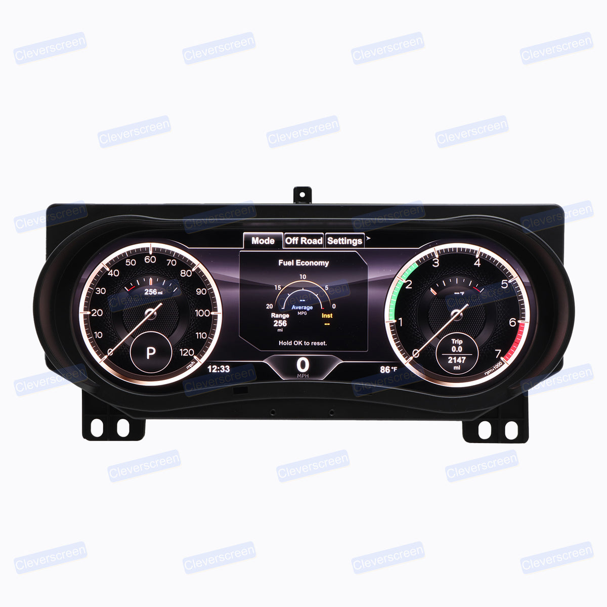 12.3" Digital LCD Instrument Dash Screen Cluster for Jeep Wrangler JL 2018-2023 LCD Dashboard Instrument Display