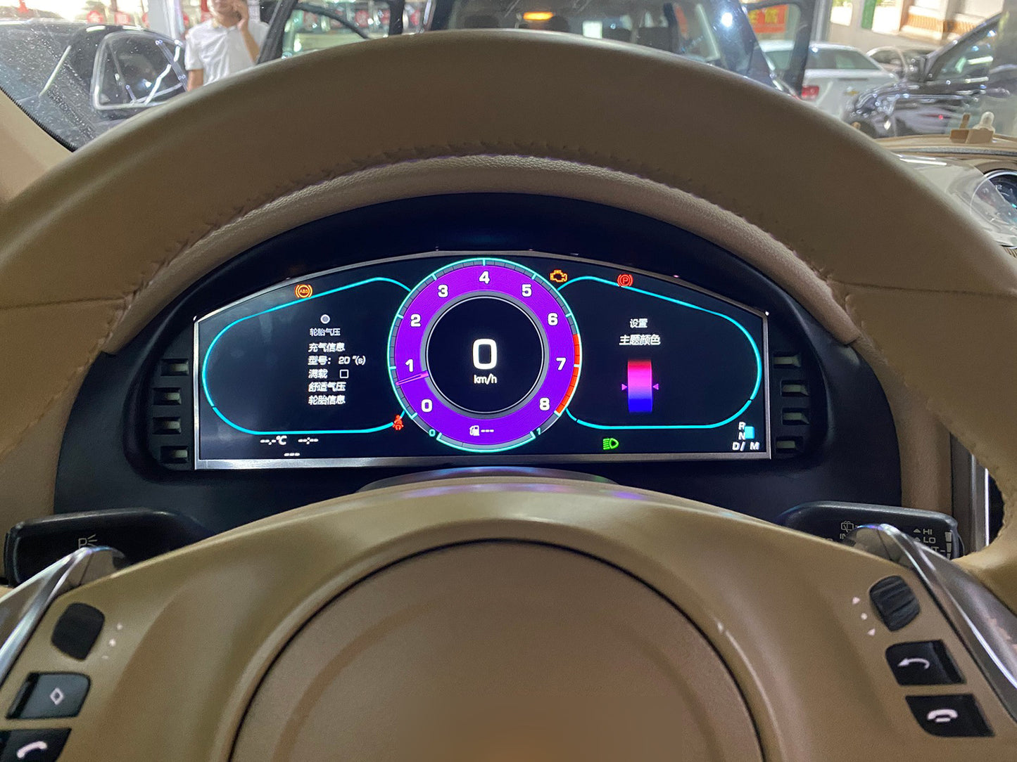 12.3 Inch Digital Instrument Cluster Upgrade for Porsche Cayenne 2010-2016