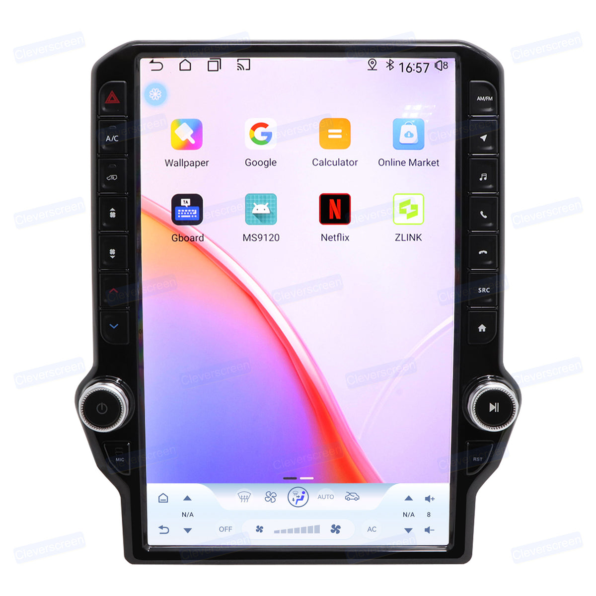14.5 Inch Multimedia Car Radio Stereo New Android Screen Car DVD Player for Dodge RAM 2013-2018