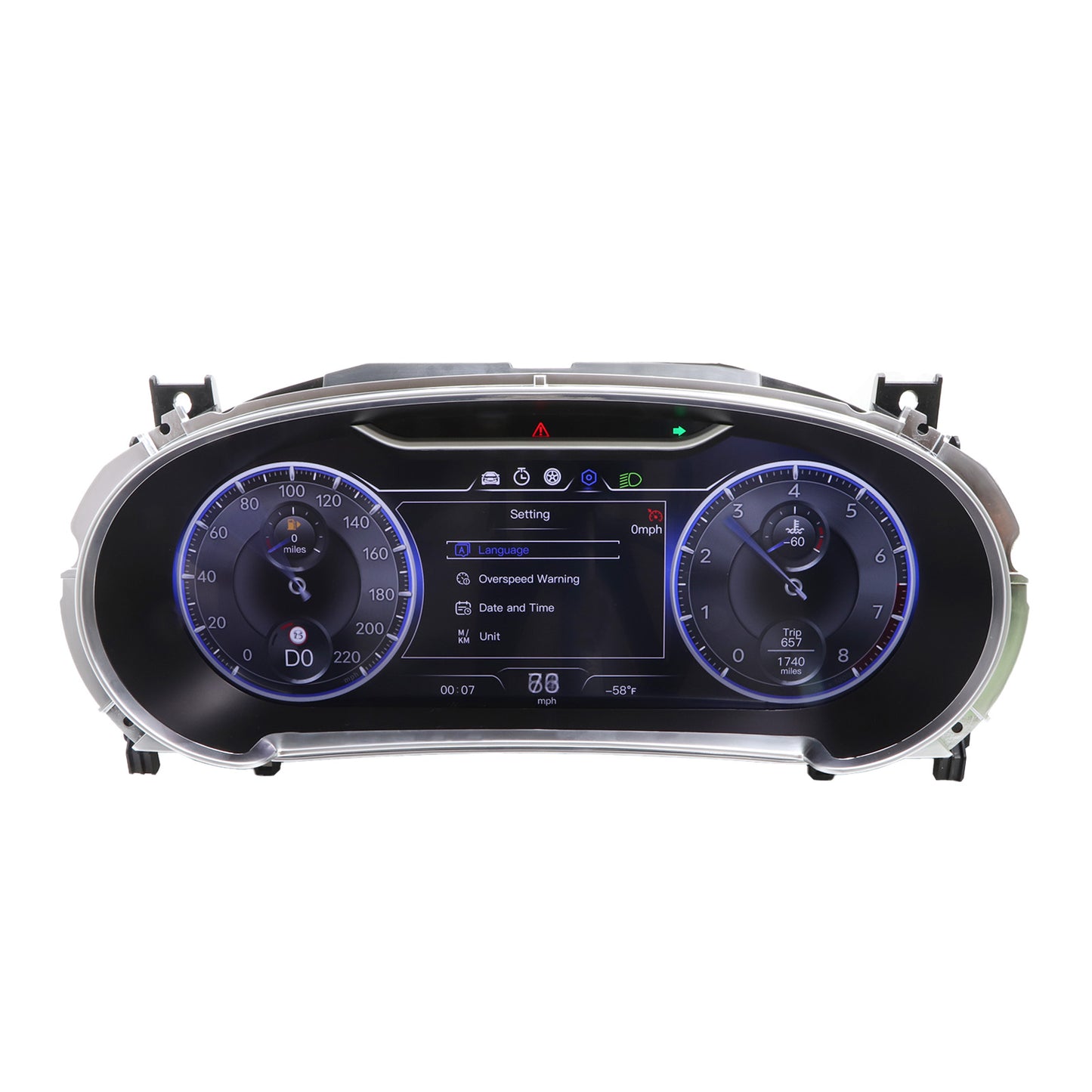 12.3" Digital Dashboard Cluster for Bentley Flying Spur Continental GT 2013-2017 | HD IPS Instrument Cluster